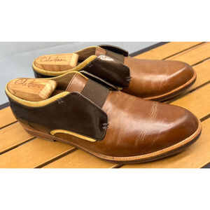 Women's John Fluevog Modvog Claudia Slip-On Leather Shoe Size 9.5